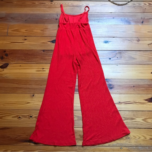 Urban Outfitters Red Orange Jumpsuit, EUC, XS/S - Picture 11 of 11